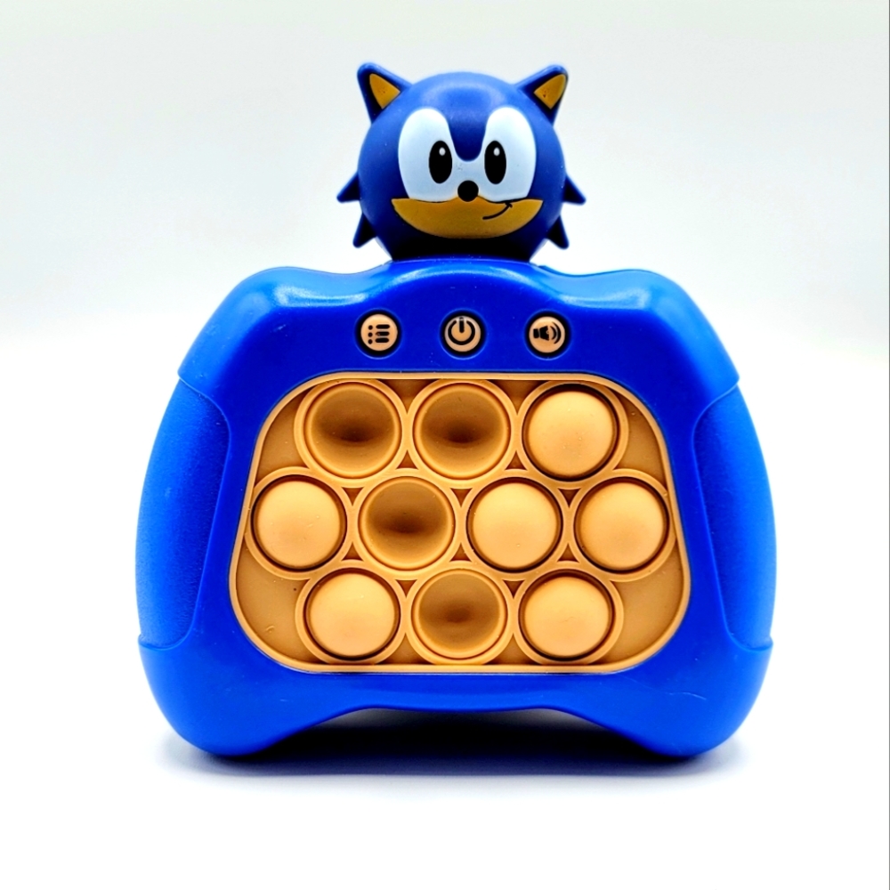 Electronic handheld Sonic pop-it fidget toy